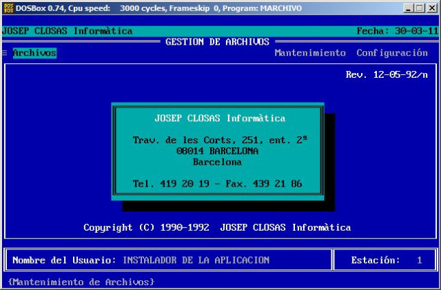 Gestión de archivos
