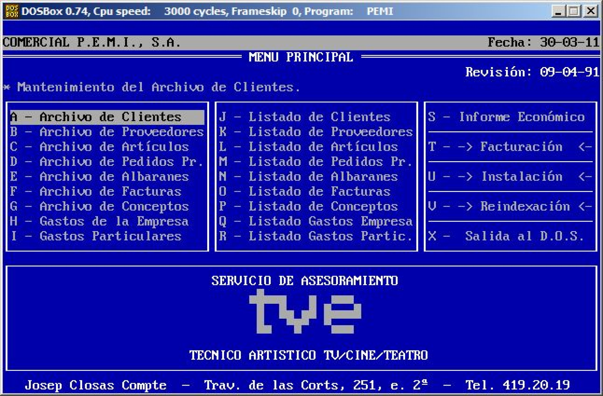 Gestión de facturación Gestión de facturación