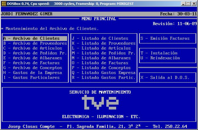 Gestión de facturación