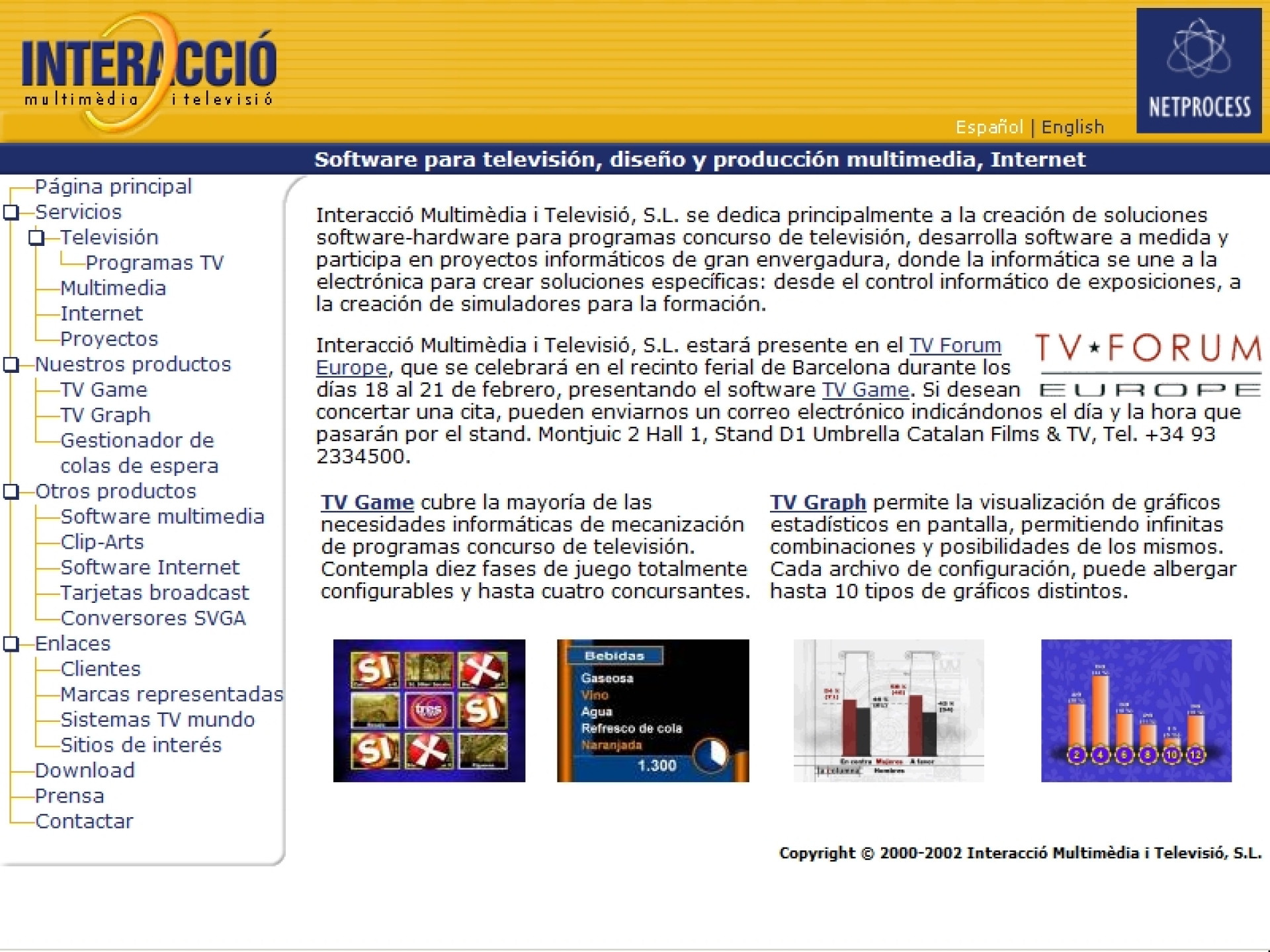 Interacció Multimèdia i Televisió Interacció Multimèdia i Televisió
